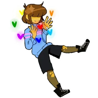 Sticker ғʀɪsᴋ ʙʏ :  @stickers_undertale - 8