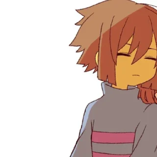 Sticker ғʀɪsᴋ ʙʏ :  @stickers_undertale - 1