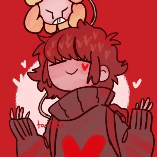 𝙵𝚛𝚒𝚜𝚔 𝚋𝚢 : : @stickers_undertale - cartoon