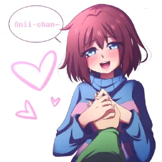 cartoon anime human face