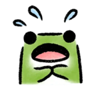 Стикер Лягушка - 7