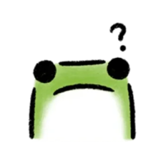 Стикер Лягушка - 1