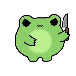 Стикер Frogs @StickersDVM2 - 2