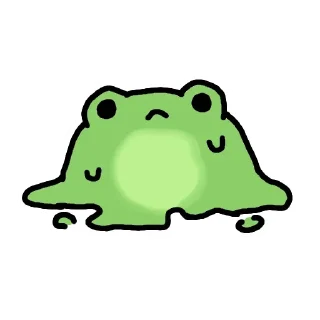 Стикер Frogs @StickersDVM2 - 1