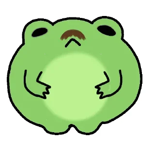 Стикер Frogs @StickersDVM2 - 6