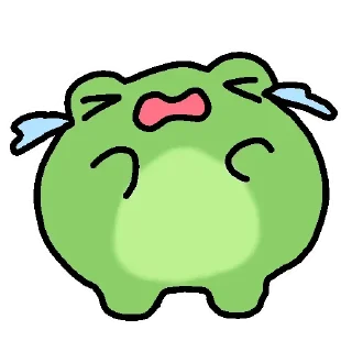 Стикер Frogs @StickersDVM2 - 8