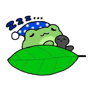 Стикер Frogs @StickersDVM2 - 9