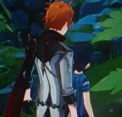 аниме мультфильм cg иллюстрация