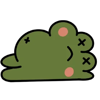 Стикер Лягушки by @shiZiK_art - 1