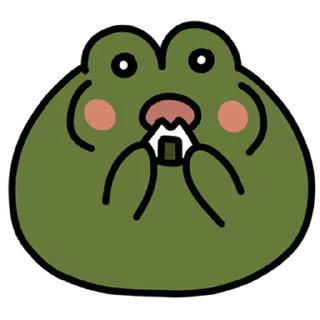 Стикер Лягушки by @shiZiK_art - 2