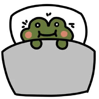 Стикер Лягушки by @shiZiK_art - 10