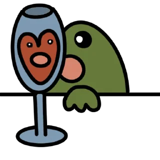 Стикер Лягушки by @shiZiK_art - 0