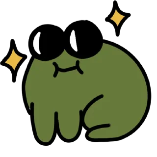 Стикер Лягушки by @shiZiK_art - 5