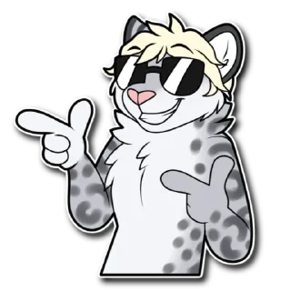 Стикер FrostySnowpaw - 1