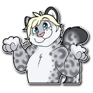 Стикер FrostySnowpaw - 3
