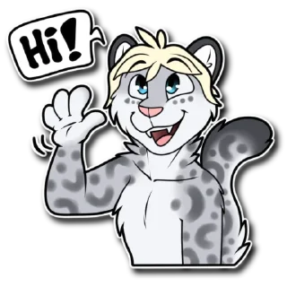 Стикер FrostySnowpaw - 8