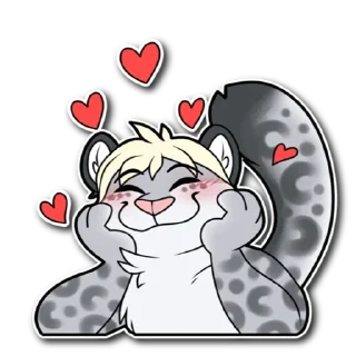 Стикер FrostySnowpaw - 5