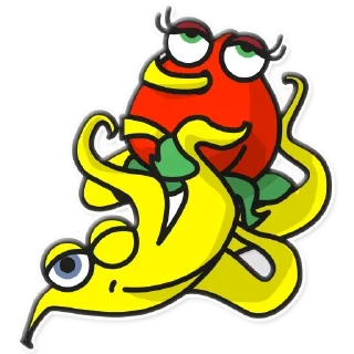 Стикер Fruit party @stickersb2b - 8