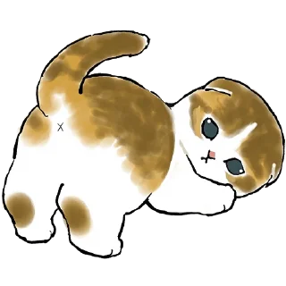 Sticker Фруктовые котята @Nyasticks - 9