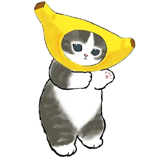 Sticker Фруктовые котята @Nyasticks - 4