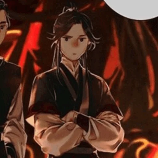 аниме человеческое лицо одежда