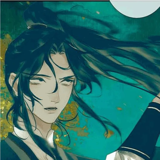 аниме живопись человеческое лицо