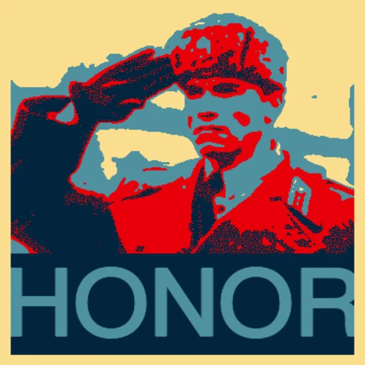 text poster human face