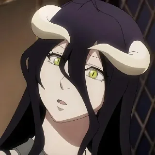 Стикер Оверлорд @anime_sticks - 4