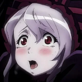 Стикер Оверлорд @anime_sticks - 10