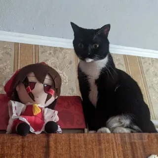 Стикер Fumo :: @anime_stickss - 3