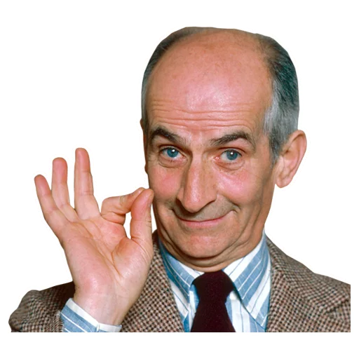 Луи де Фюнес @eeZee_stickers - 