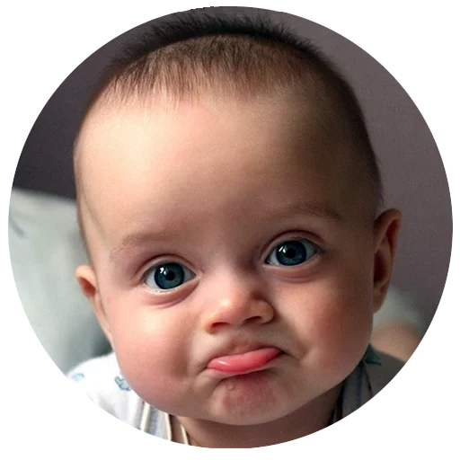 toddler baby human face