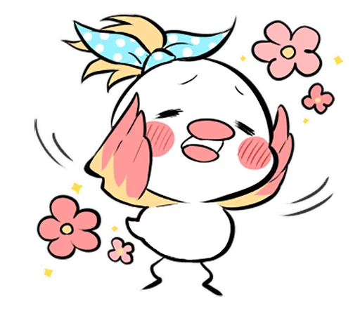 Sticker Funny Bird - 7