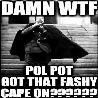 Sticker Pol Pot - 10