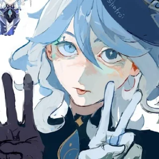 Sticker Фурина - 0