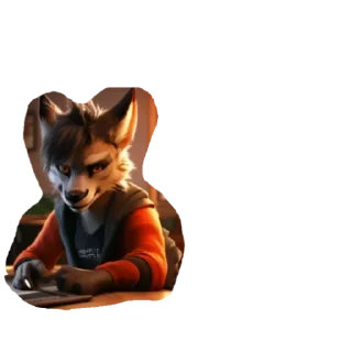 Sticker Фурри - 7