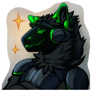 Sticker Фурри - 10