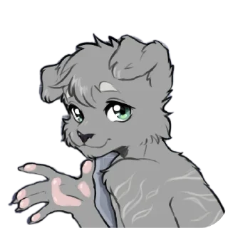 Sticker Фурри - 5