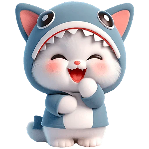 Furry Sharks @SbornikStickers - 