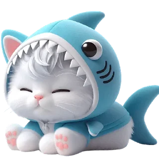 Стикер Furry Sharks @SbornikStickers - 10