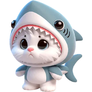 Стикер Furry Sharks @SbornikStickers - 9