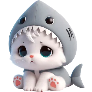 Стикер Furry Sharks @SbornikStickers - 4