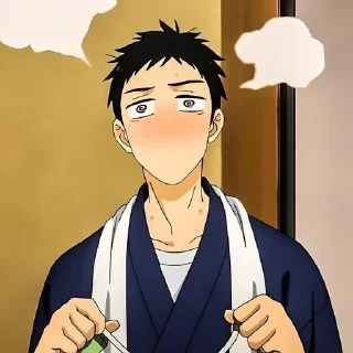 Sticker Эта фарфоровая кукла @anime_stickerr - 4