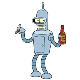 Sticker Futurama @stickersb2b - 3
