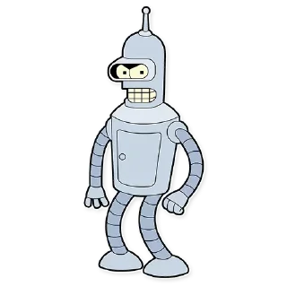 Sticker Futurama @stickersb2b - 6