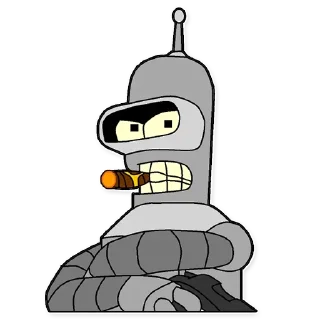 Sticker Futurama @stickersb2b - 7