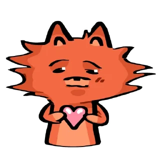 Sticker Кот Фуня от @kyrancha - 1