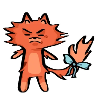 Sticker Кот Фуня от @kyrancha - 6