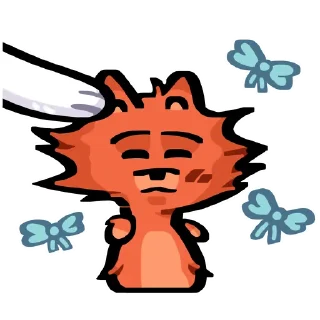 Sticker Кот Фуня от @kyrancha - 2