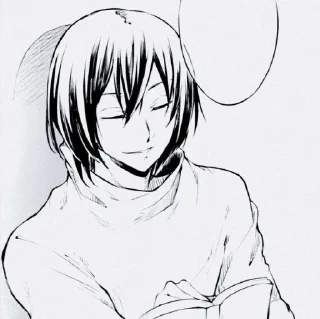 Sticker Fyodor dostoevsky manga - @Millkyberry - 11